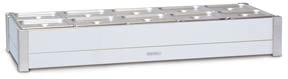 ROBAND HOT BAIN MARIE, DOUBLE ROW, INCLUDING
