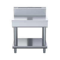 WALDORF S/ST INFILL BENCH 900mm ON LEG STAND