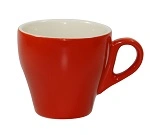 BREW LONG BLACK CUP 220ml CHILLI / WHITE