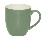 BREW MUG 380ml SAGE / WHITE