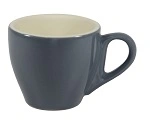 BREW ESPRESSO CUP 90ml STEEL BLUE / WHITE