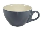 BREW CAPPUCCINO CUP 220ml STEEL BLUE / WHITE
