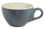 BREW LATTE CUP 280ml STEEL BLUE / WHITE