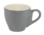 BREW ESPRESSO CUP 90ml FRENCH GREY / WHITE
