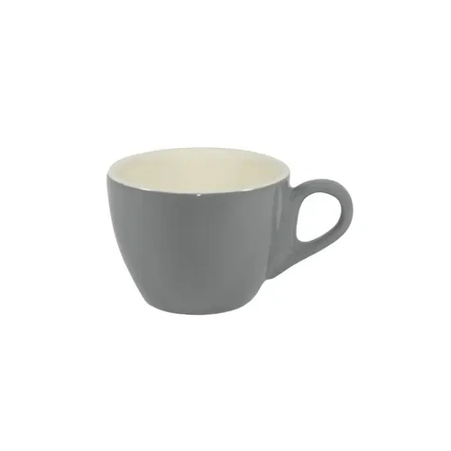 BREW LARGE FLAT WHITE CUP 220ml FRENCH GREY / WHITE