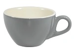 BREW LATTE CUP 280ml FRENCH GREY / WHITE