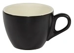 BREW LARGE FLAT WHITE CUP 220ml SMOKE / WHITE MATT