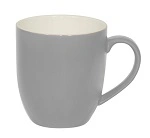 BREW MUG 380ml SILVER ICE / WHITE MATT