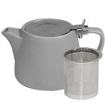 BREW STACKABLE TEAPOT 500ml SILVER ICE MATT