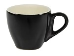 BREW ESPRESSO CUP 90ml ONYX / WHITE