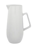 BREW WATER JUG 1.2Ltr SOLID COLOUR WHITE