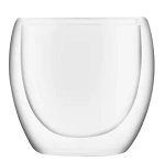 BREW INFUSION DOUBLE WALL GLASS 80ml (2 PACK)