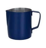 BREW MILK FROTHING JUG POWDER COAT BLUE S/ST 600ml 