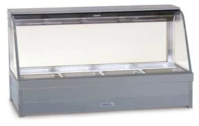 ROBAND CURVED GLASS HOT FOOD DISPLAY