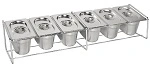 S/ST WIRE STAND FOR GASTRO PANS