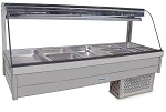 ROBAND CURVED GLASS COLD FOOD DISPLAY - NO MOTOR