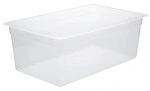 CHEF INOX GN CONTAINER POLYPROP CLEAR 1/1 SIZE 150mm