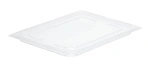 CHEF INOX GN LID POLYPROP CLEAR 1/2 SIZE 325mmW x 265mmD