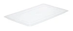 CHEF INOX GN LID POLYPROP CLEAR 1/3 SIZE 325mmW x 180mmD