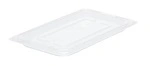 CHEF INOX GN LID POLYPROP CLEAR 1/4 SIZE 265mmW x 162mmD