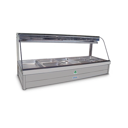 ROBAND CURVED GLASS COLD FOOD DISPLAY