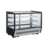 EXQUISITE COUNTER TOP COLD CAKE DISPLAY SQUARE