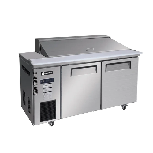 Besttop CUR15-2SD Sandwich Prep Fridge – 360L, 2 Door, 1500mm