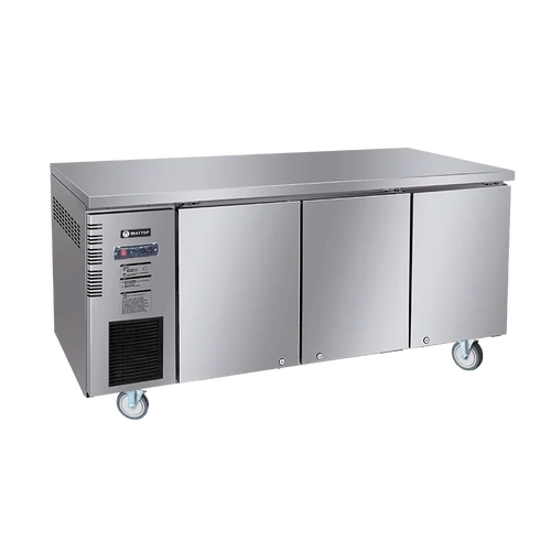Besttop CUR18-3 Underbench Fridge – 460L, 3 Door, 1800mm