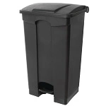 JANTEX KITCHEN PEDAL BIN 65 LITRE BLACK