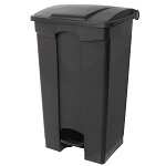 JANTEX KITCHEN PEDAL BIN 87 LITRE BLACK