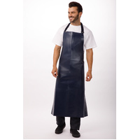 CHEF WORKS NAVY LONG PVC APRON