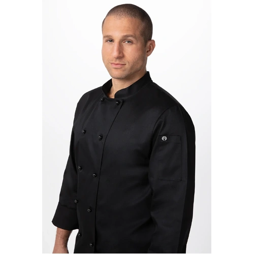 Chef Works Mens Darling Jacket L/S Black