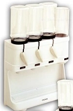 CROWN 3 INGREDIENT DISPENSER BOTTLES &amp; FLICKA'S