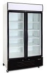 SALTAS UPRIGHT 2 DOOR GLASS DISPLAY FREEZER 726 LTR