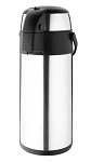 PUMP ACTION S/ST AIRPOT DOUBLE WALL 5 LITRE
