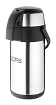 PUMP ACTION AIRPOT S/ST PUSH BUTTON 3 LTR COFFEE" "