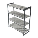 ELEMENTS 4 TIER VENTED SHELVING 1380mmW