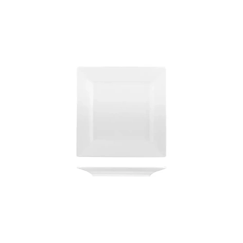 AFC FLINDERS 182mm SQUARE PLATE WIDE RIM