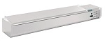 POLAR G-SERIES COUNTERTOP PREP FRIDGE WITH S/ST LID