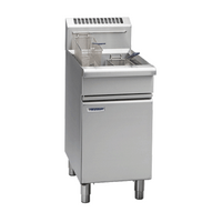 WALDORF FAST FRI SINGLE PAN GAS FRYER 20 LITRE