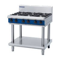 BLUESEAL SIX BURNER GAS COOKTOP W/ LEG STAND