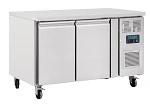 POLAR S/ST 2 DOOR COUNTER REFRIGERATOR 282 LITRE