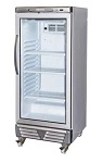 BROMIC UPRIGHT DISPLAY FRIDGE FLAT GLASS 215 LITRE