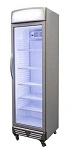 BROMIC UPRIGHT DISPLAY FRIDGE FLAT GLASS 372 LTR