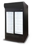 BROMIC 2 SLIDING GLASS DOOR DISPLAY FRIDGE 945 LITRE