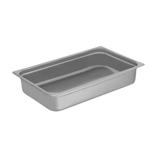CHEF INOX GASTRONORM PAN 18/10 1/1 SIZE 100mm