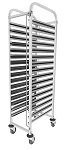 CHEF INOX S/ST GASTRONORM TROLLEY 16 TIER 1/1 GN
