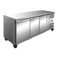 THERMASTER S/ST 3 DOOR UNDERBENCH FREEZER 464 LTR