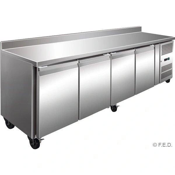 THERMASTER S/ST 4 DOOR WORKBENCH FRIDGE 