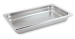 CHEF INOX GN PAN 18/10 1/1 SIZE 65mm PERFORATED